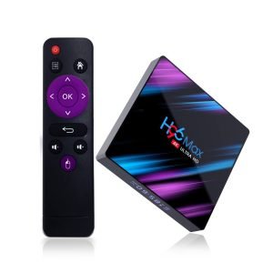 H96 Max 4K 8K UHD Android 9.0 IPTV Box 4 GB RAM 32 GB Internminne