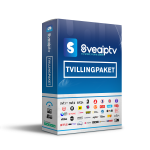 IPTV Tvillingpaket – Se på tv i flera rum/enheter